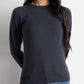 100% Cashmere Sweater - Charcoal