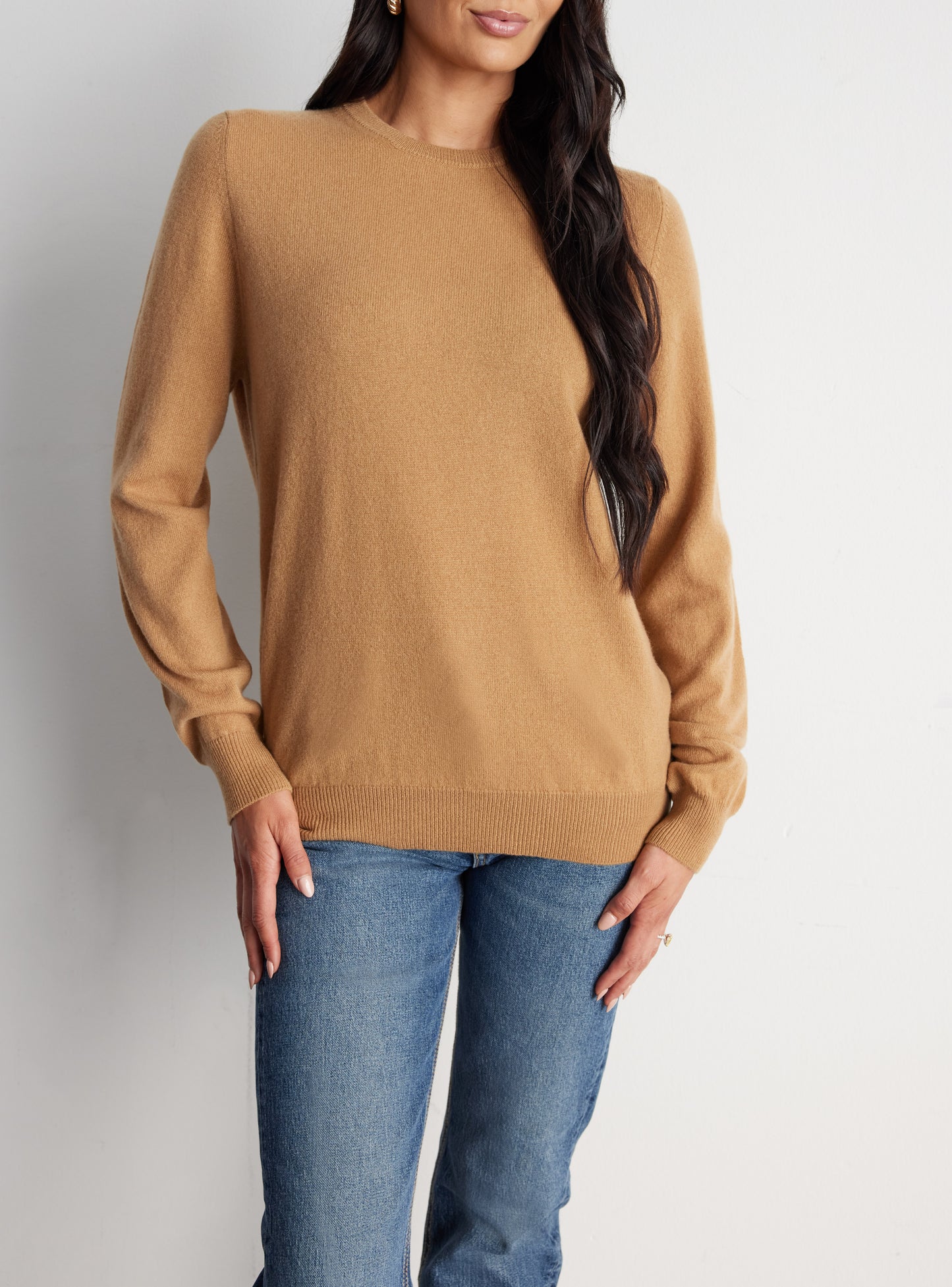 100% Cashmere Sweater - Camel Burberry