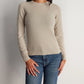 100% Cashmere Sweater - Beige