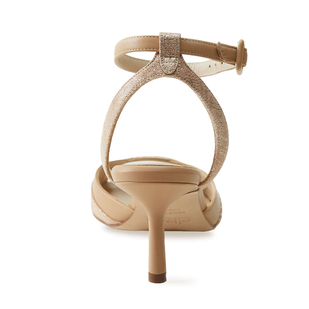 The Aria Sandal - Camel Nappa Leather
